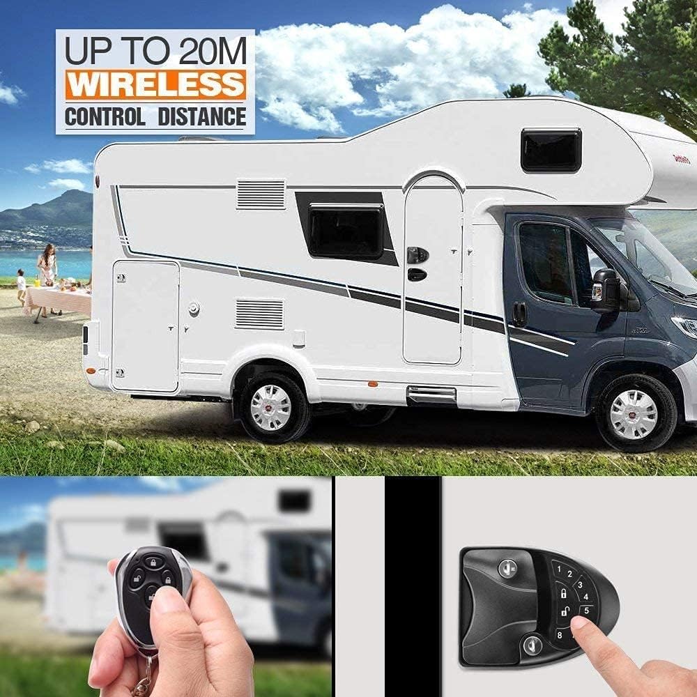 Keyless Entry Door Lock Deadbolt for Camper RV Trailer L319073