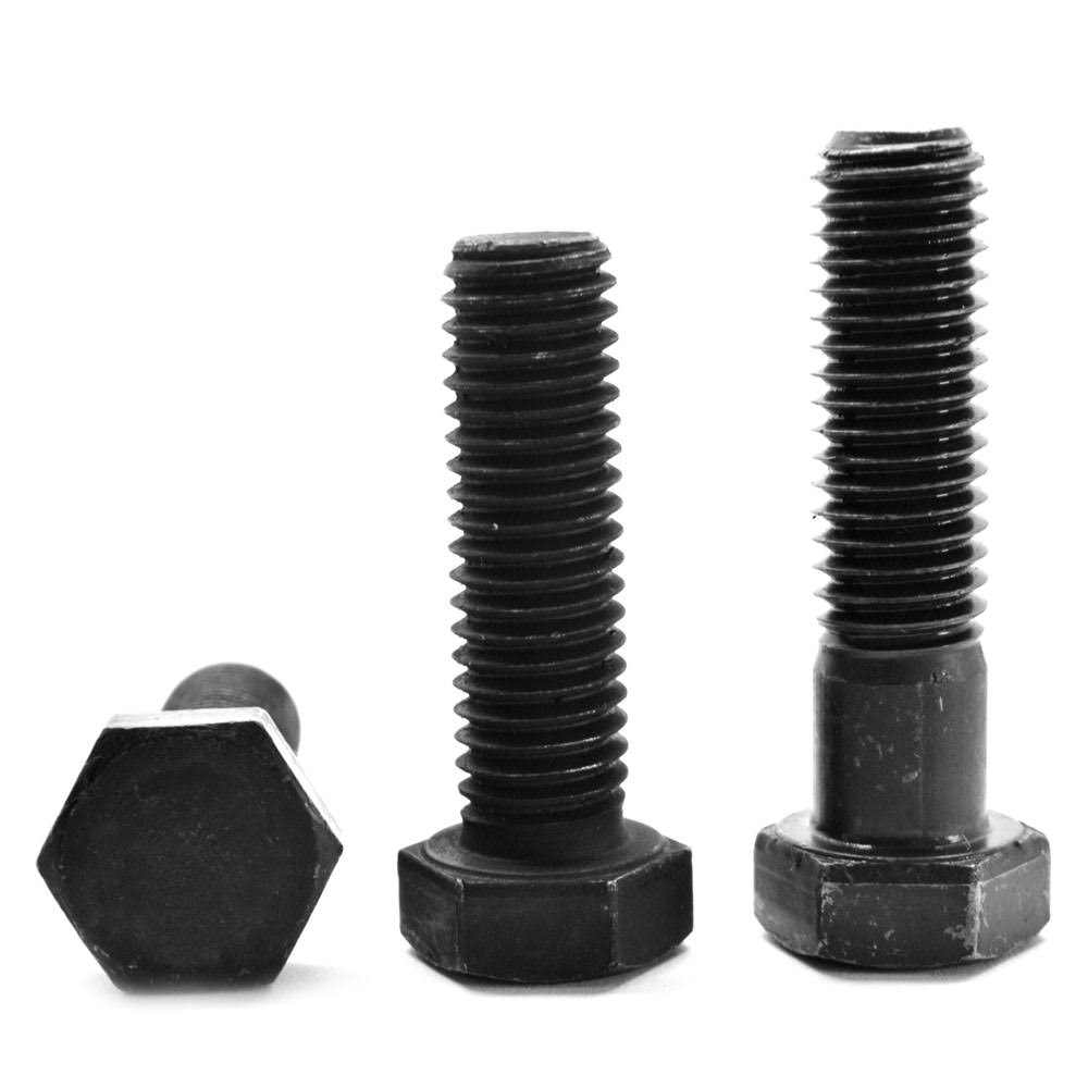 1 3/4x22-5 x 12x22 Coarse Thread Grade 8 Hex Cap Screw Alloy Steel Black Oxide J413