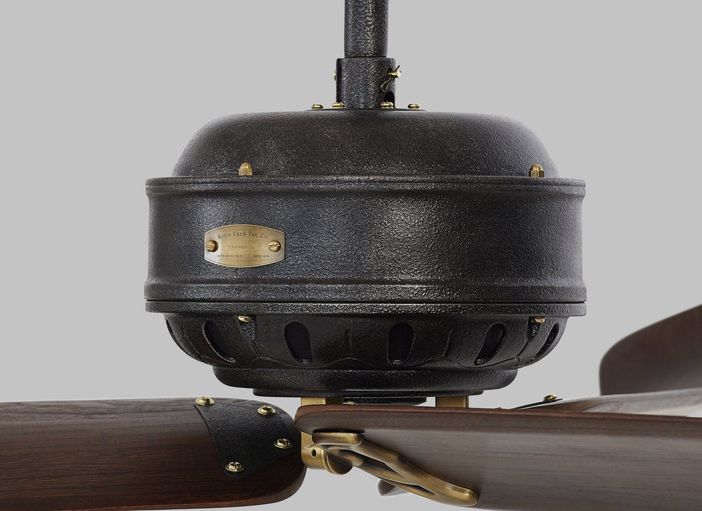 Antique Iron Ceiling Fan with Remote X72969
