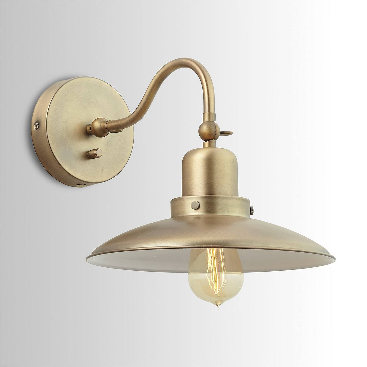 Brushed Nickel 1 Light Sconce Q769