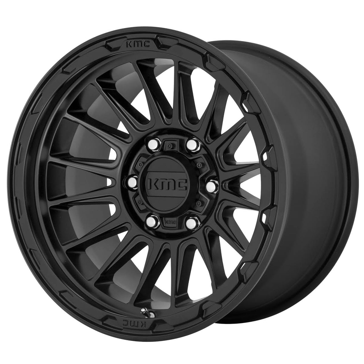 Satin Black 16x7 30mm 5x114.3 Impact S27268