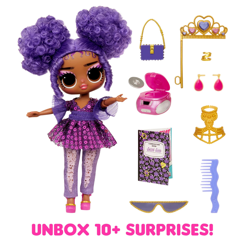 Fashion Doll Cassie Cool with 10+ Surprises Y22269