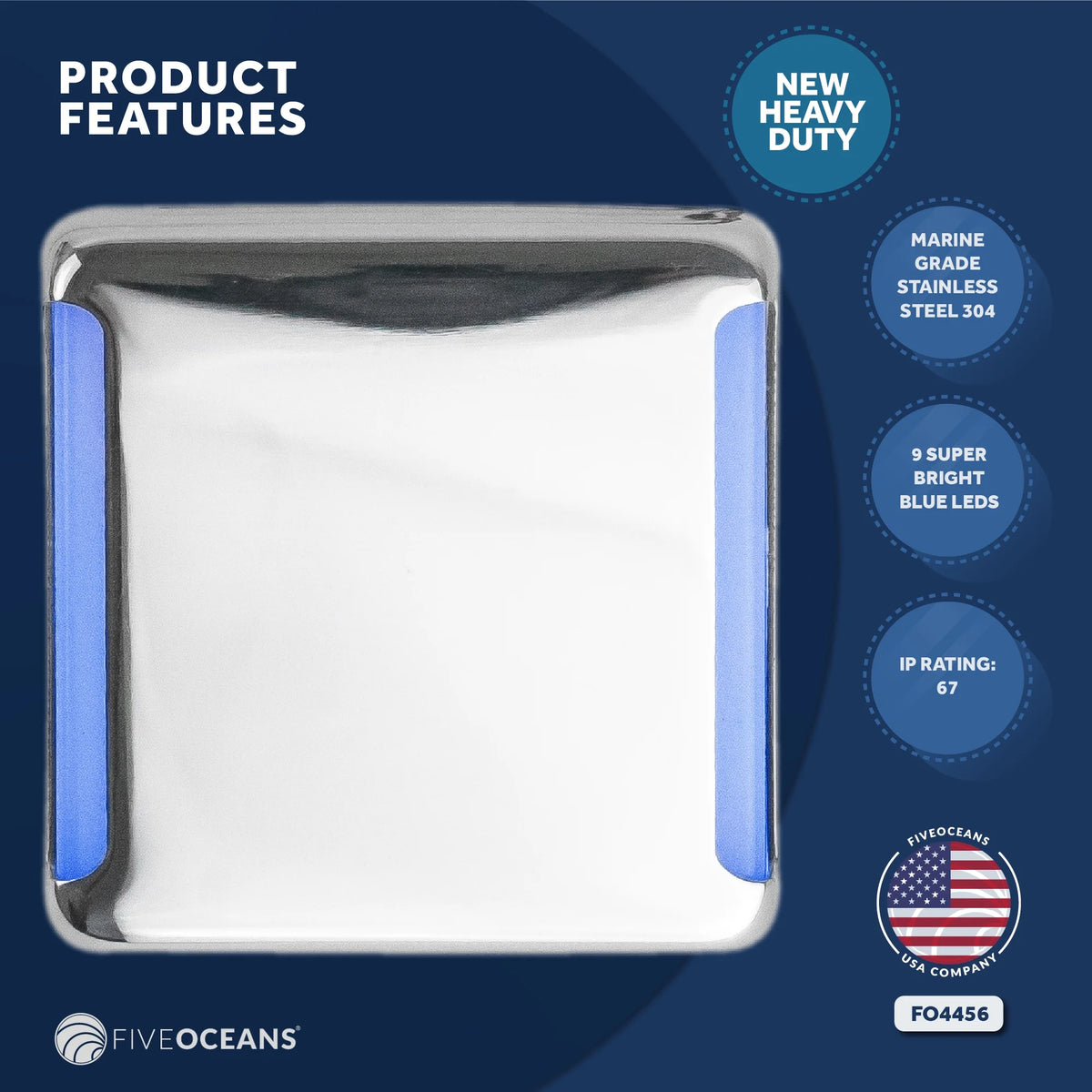 4 Pack Warm White LED Boat Courtesy Lights L4327