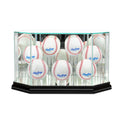 Black Wood Octagon Baseball Display Case U376
