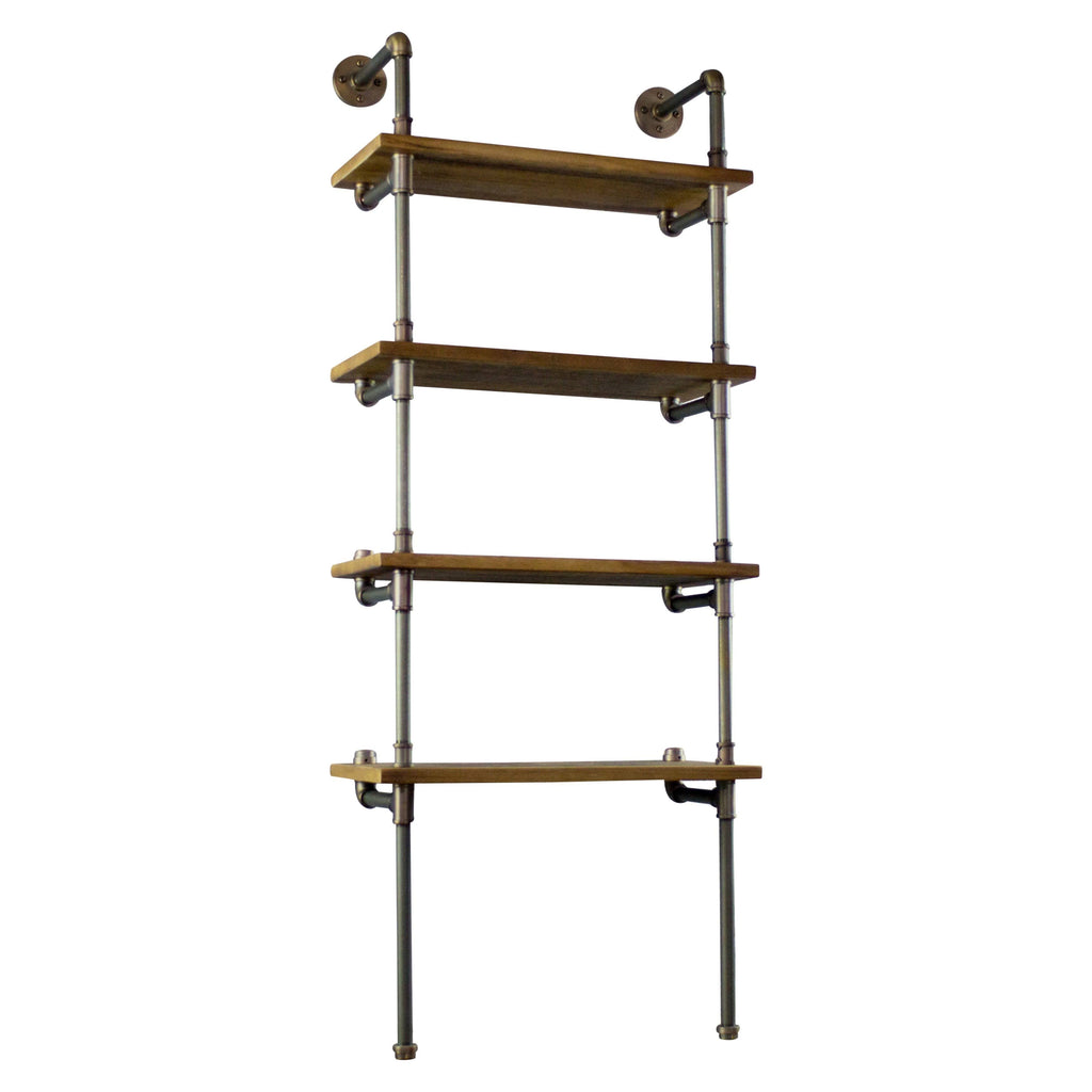 Rustic Bronze Etagere Bookcase Display K596