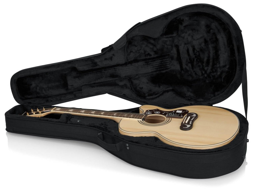 Lightweight Jumbo Acoustic Guitar Case A357