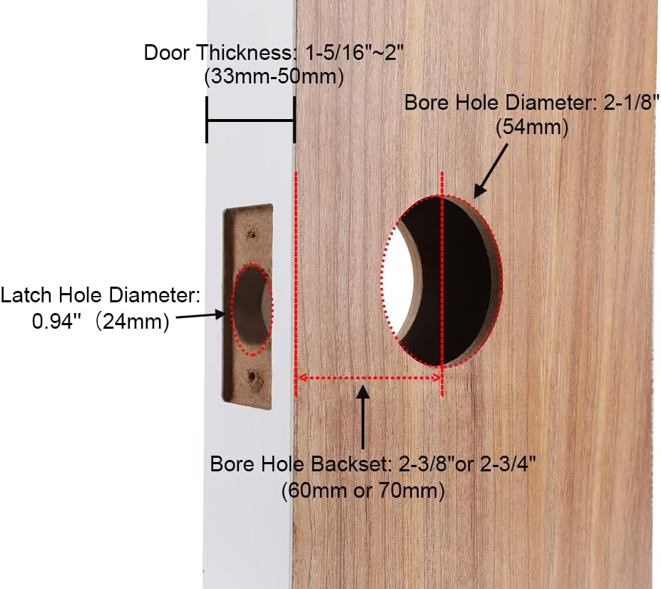 Black 5-in-1 Smart Door Lock with Keypad T94778