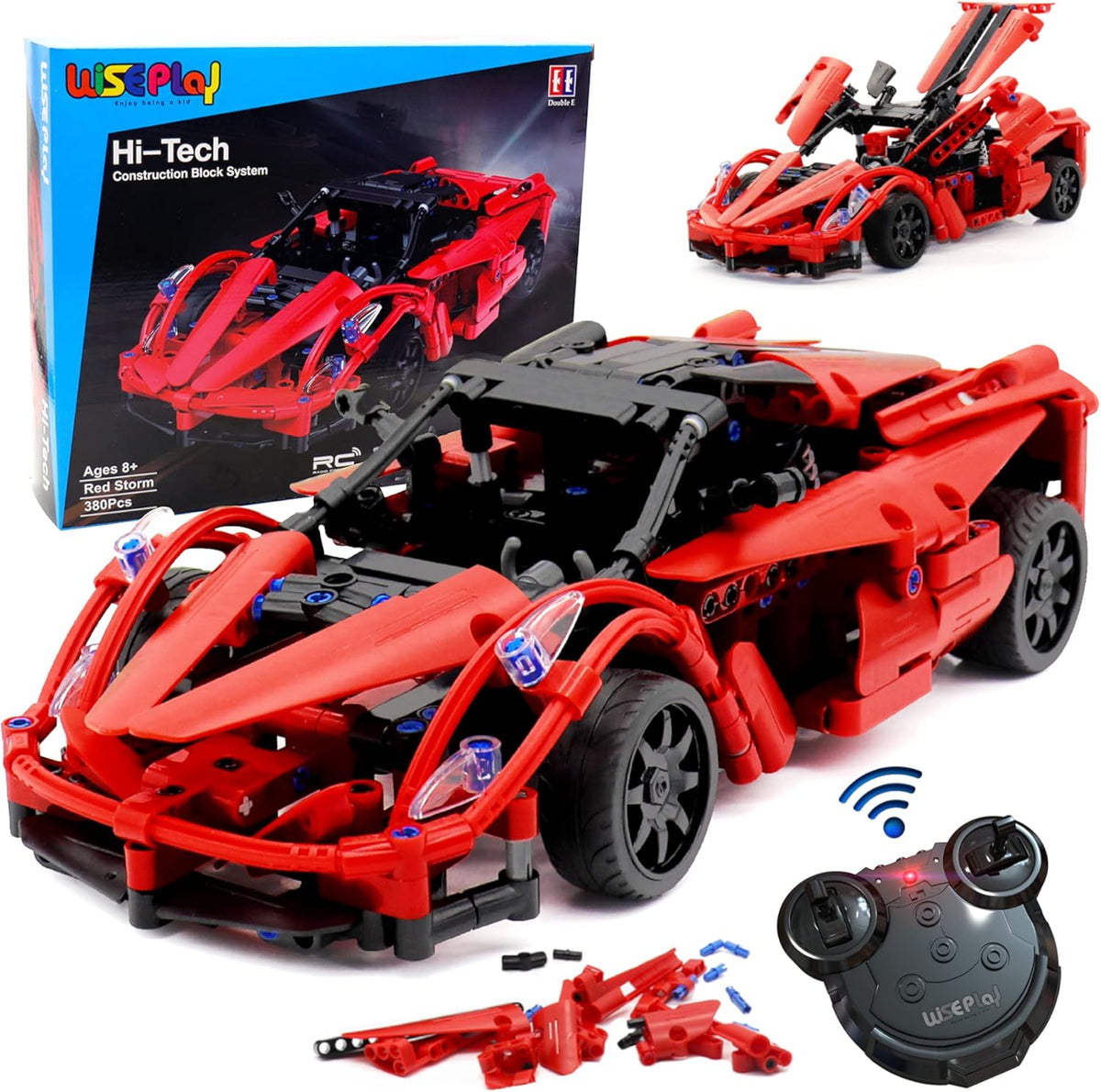 380pcs RC Car Building Kit for Kids Ages 8-12 B9184