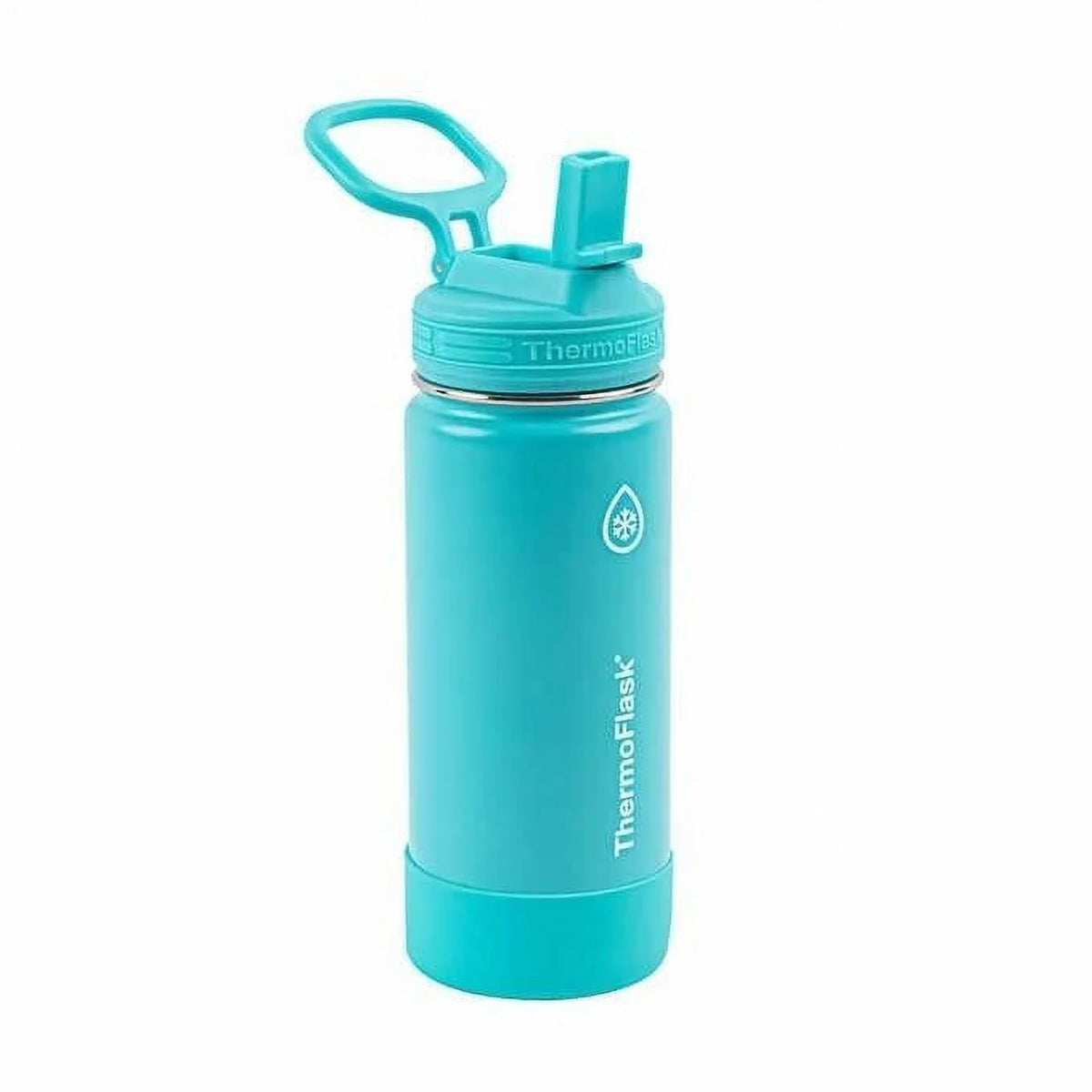 16oz Stainless Steel Water Bottles, 2 Pack J94156