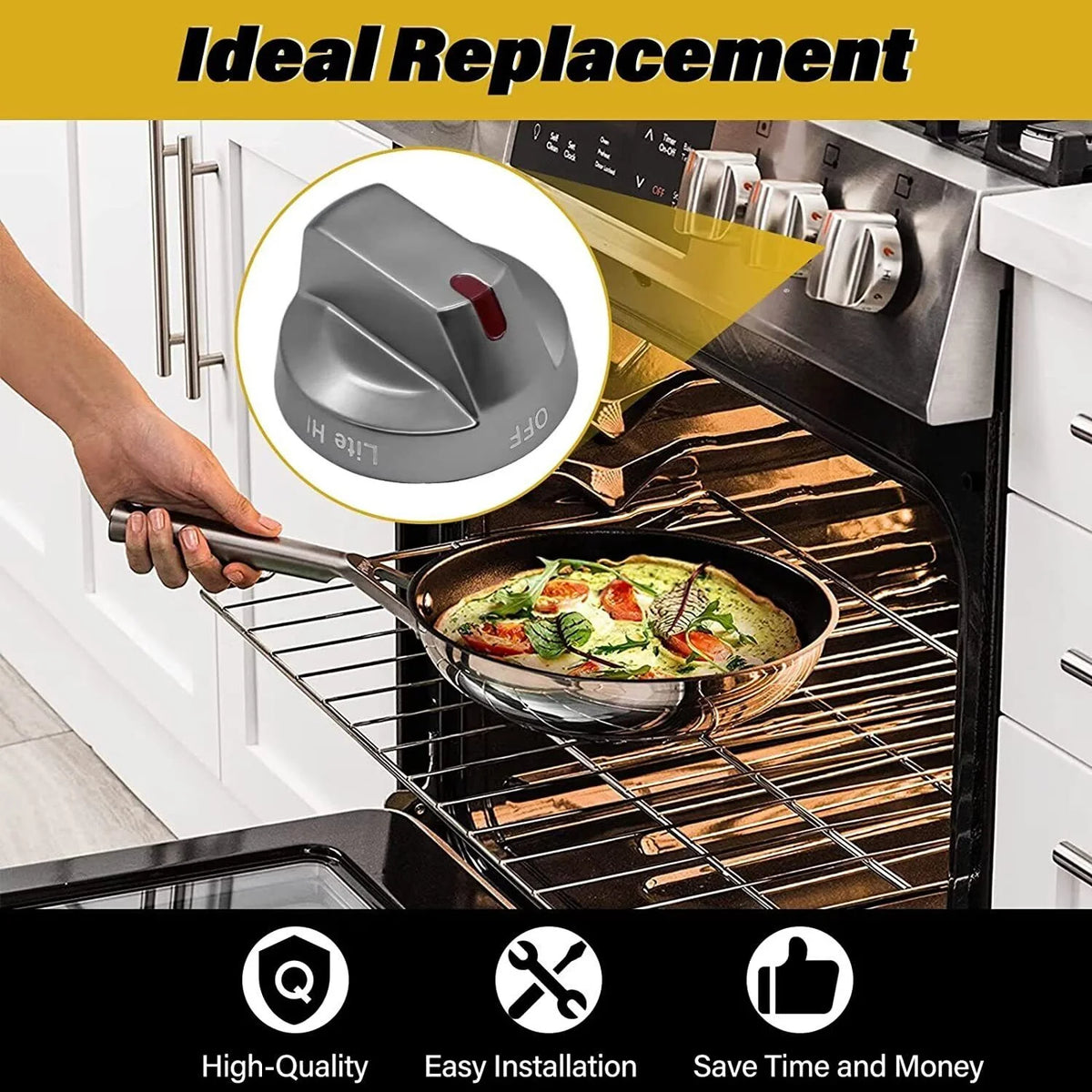 Gas Stove Range Knobs Switch W1436