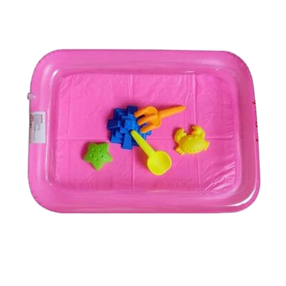 Pink Inflatable Sand Toy Tray X59303
