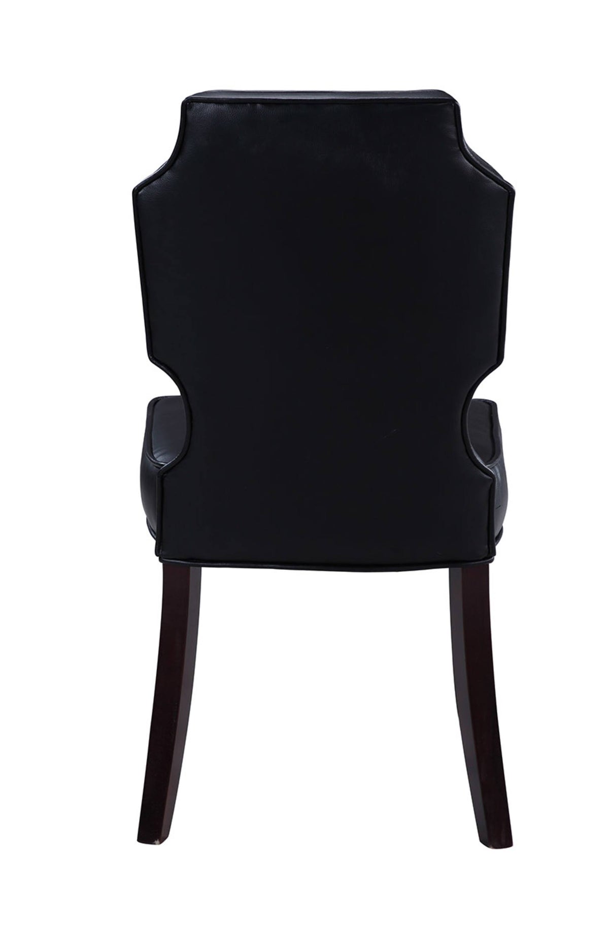 Tufted Dining Side Chair Set of 2 Black O411737