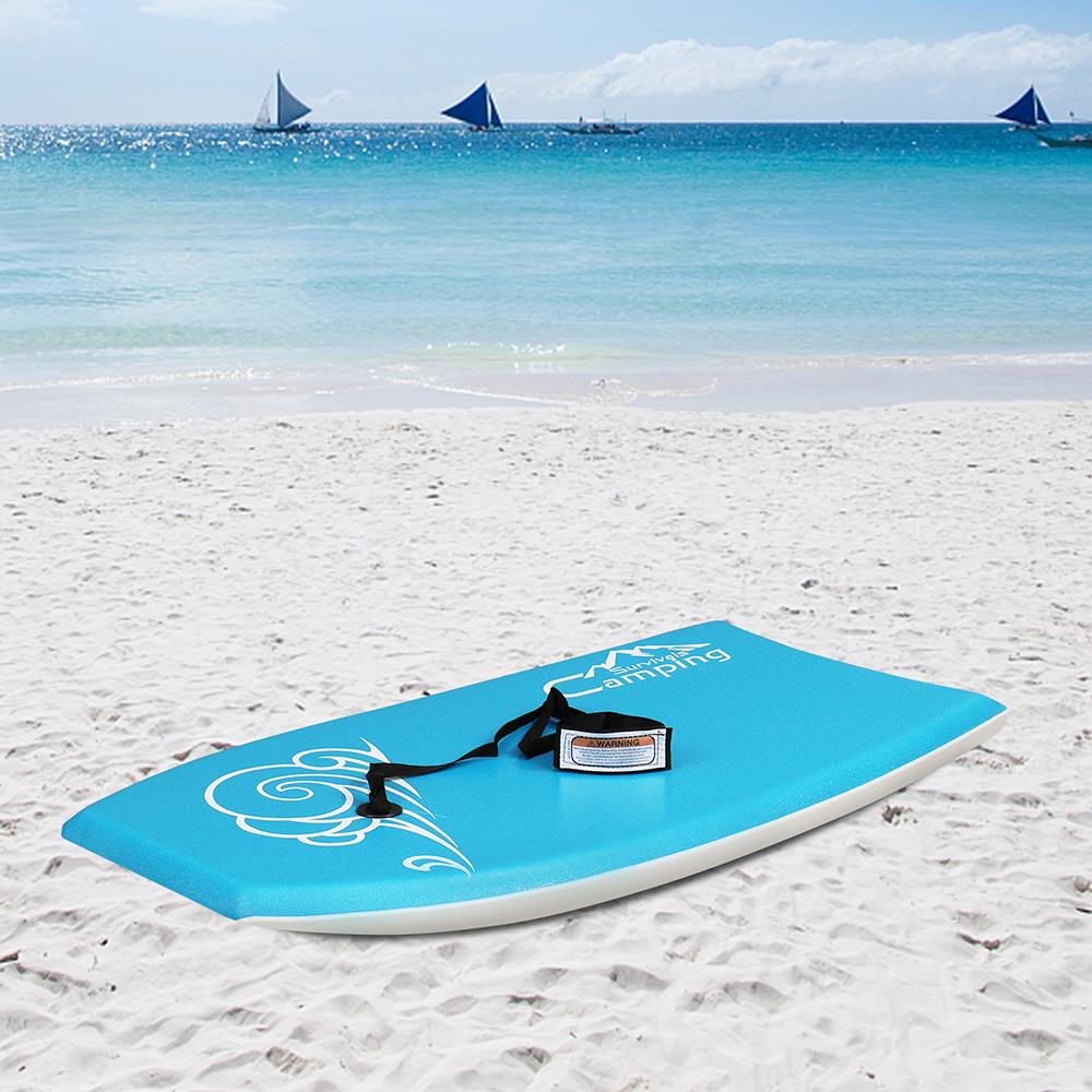 Blue Water-Skiing Body Board Surfboard X924945