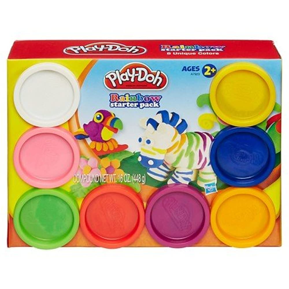 Play Doh Doctor Drill n Fill Play Set and Rainbow Starter Set Bundle C5779