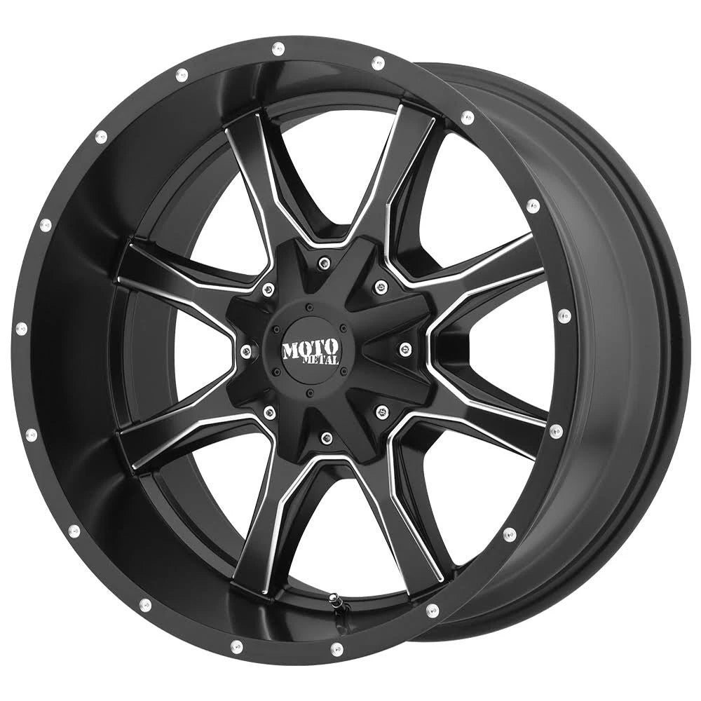 Black/Milled 20x10 Wheel Rim J41124