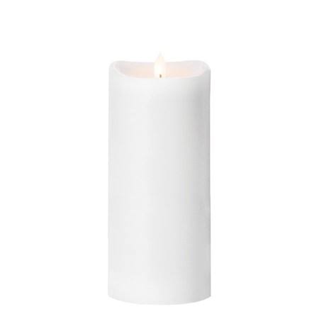 White LED Flame Candle with Remote P928