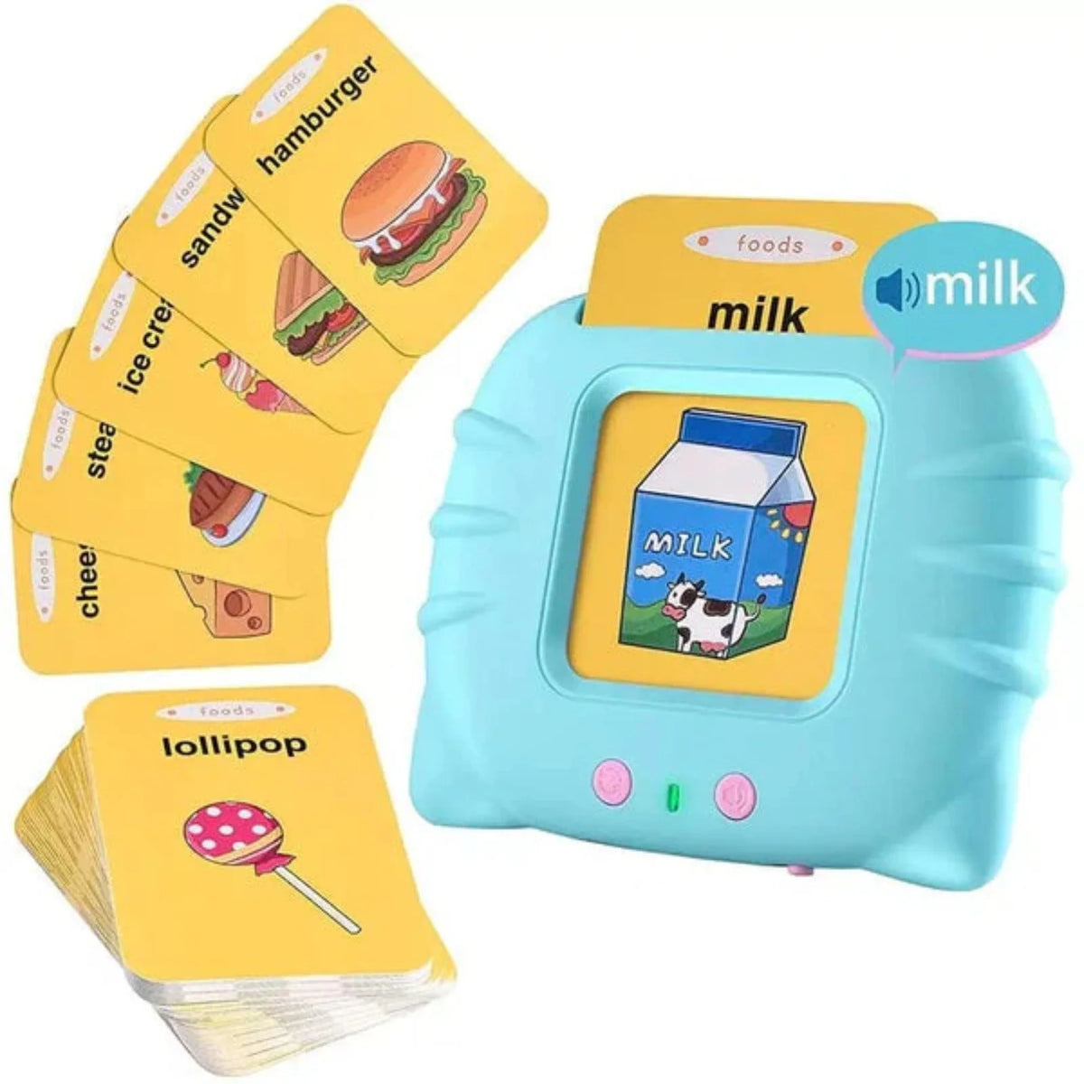 255 Cards Double-Sided Toddler Learning Toy Machine Y809