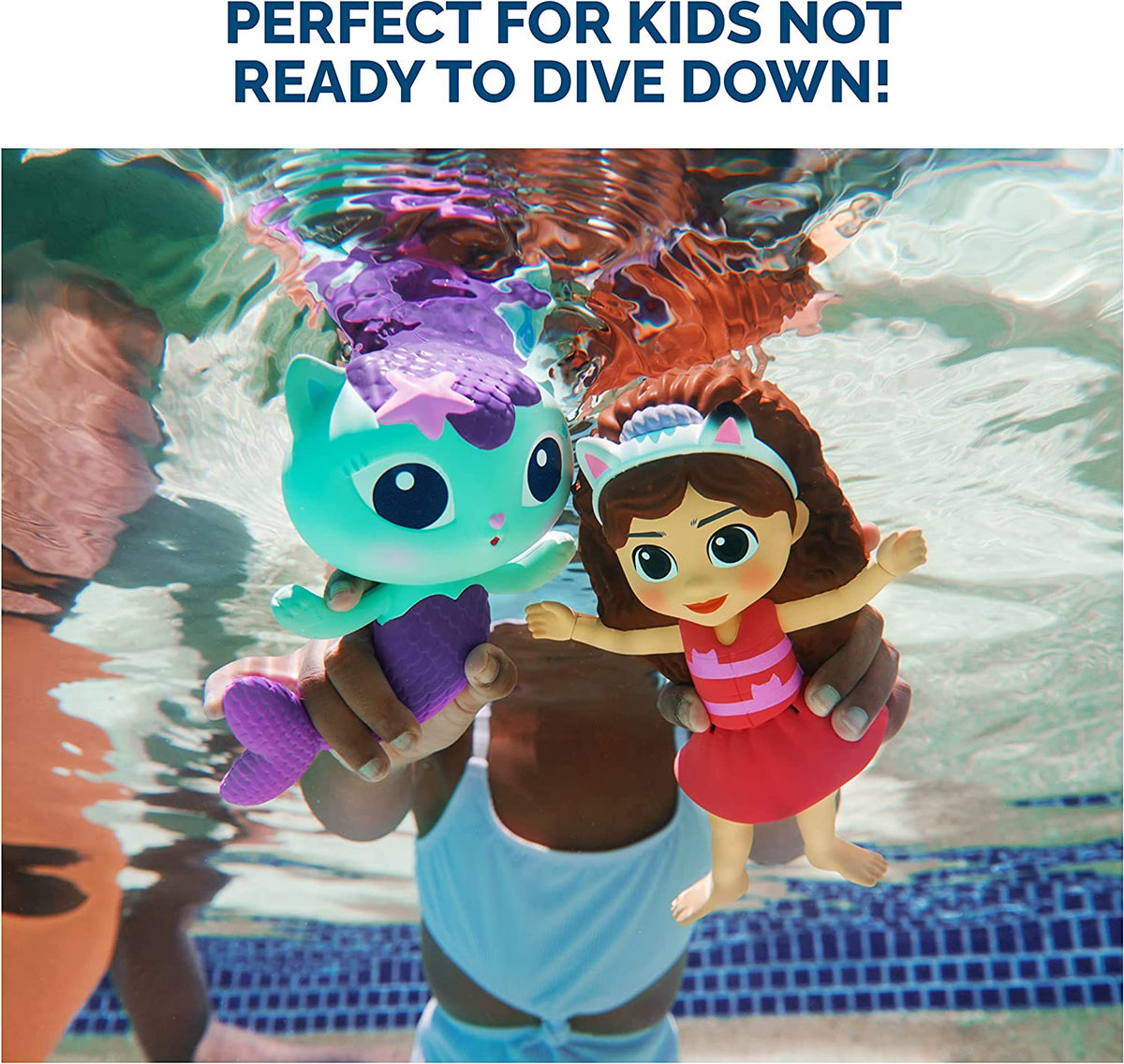 Gabby & Mercat 2-Pack Swimming Pool Toys for Kids Aged 3 & Up C550431