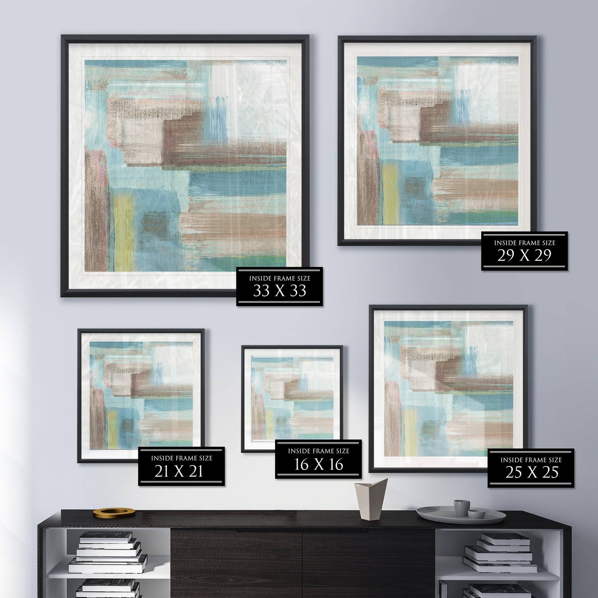 Framed Giclee Print 24x24 Z7972
