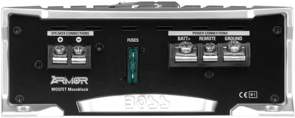 12 1400W Car Audio Subwoofer & 1500W Mono Amplifier with 8 Gauge Wiring Kit & Single 12 Vented Subwoofer Enclosure Box S87434
