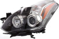 Driver Side Halogen Headlight for Nissan Altima Coupe 2010-2013 E84622