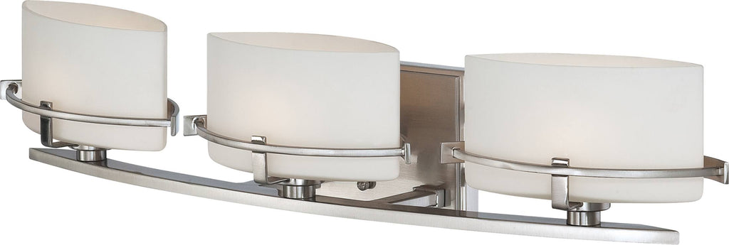 Brushed Nickel Bath 3 Light A2764