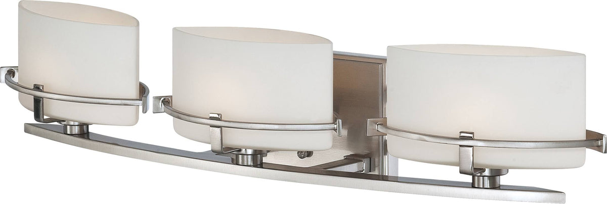 Brushed Nickel Bath 3 Light A2764