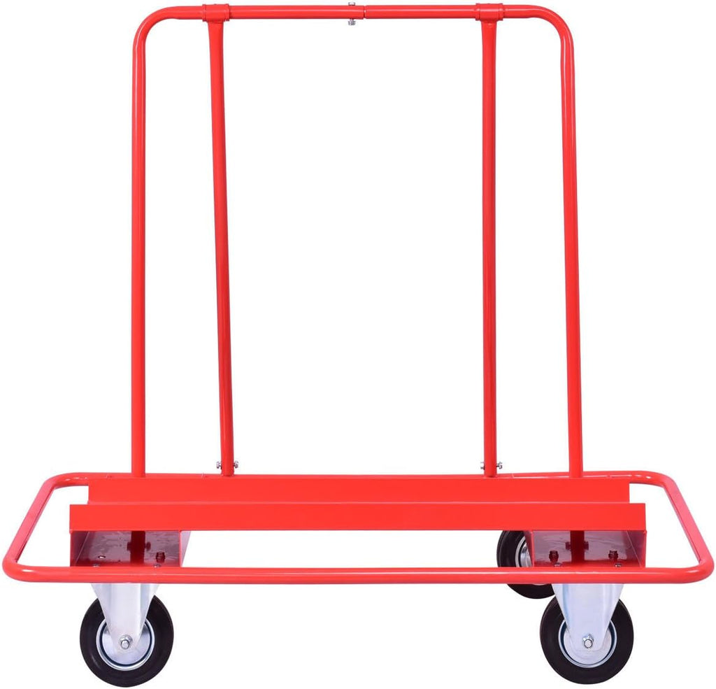 Red Drywall Sheet Cart Dolly D9610