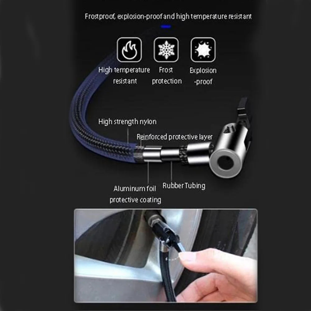 Wireless Digital Display Portable Tire Inflator Pump K566