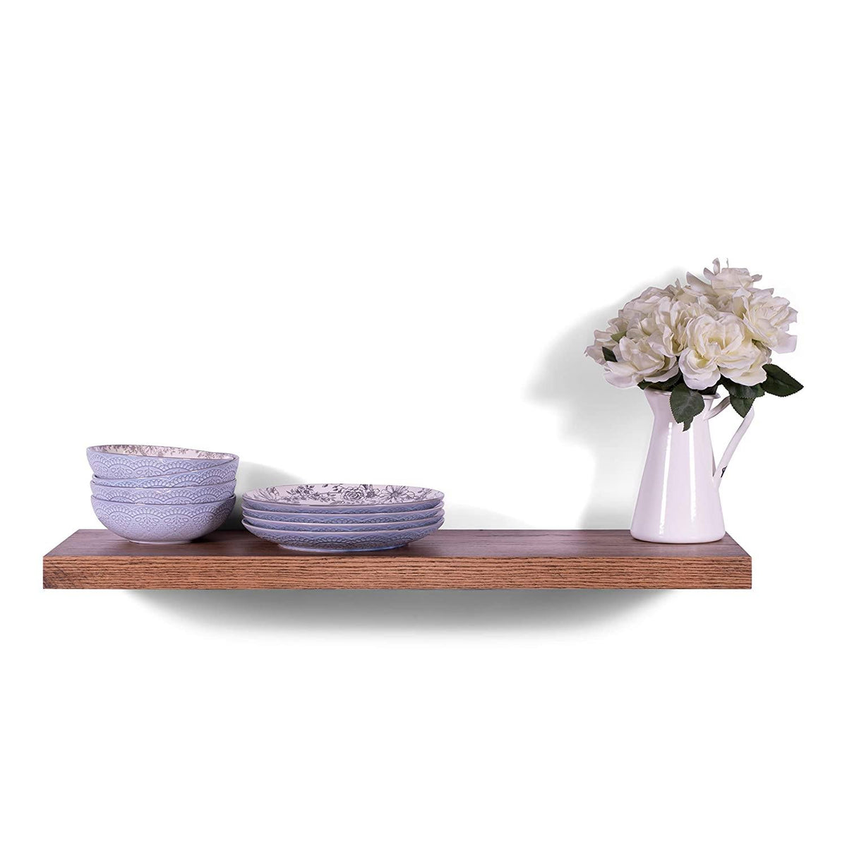 Solid Oak Wood Floating Shelf S147