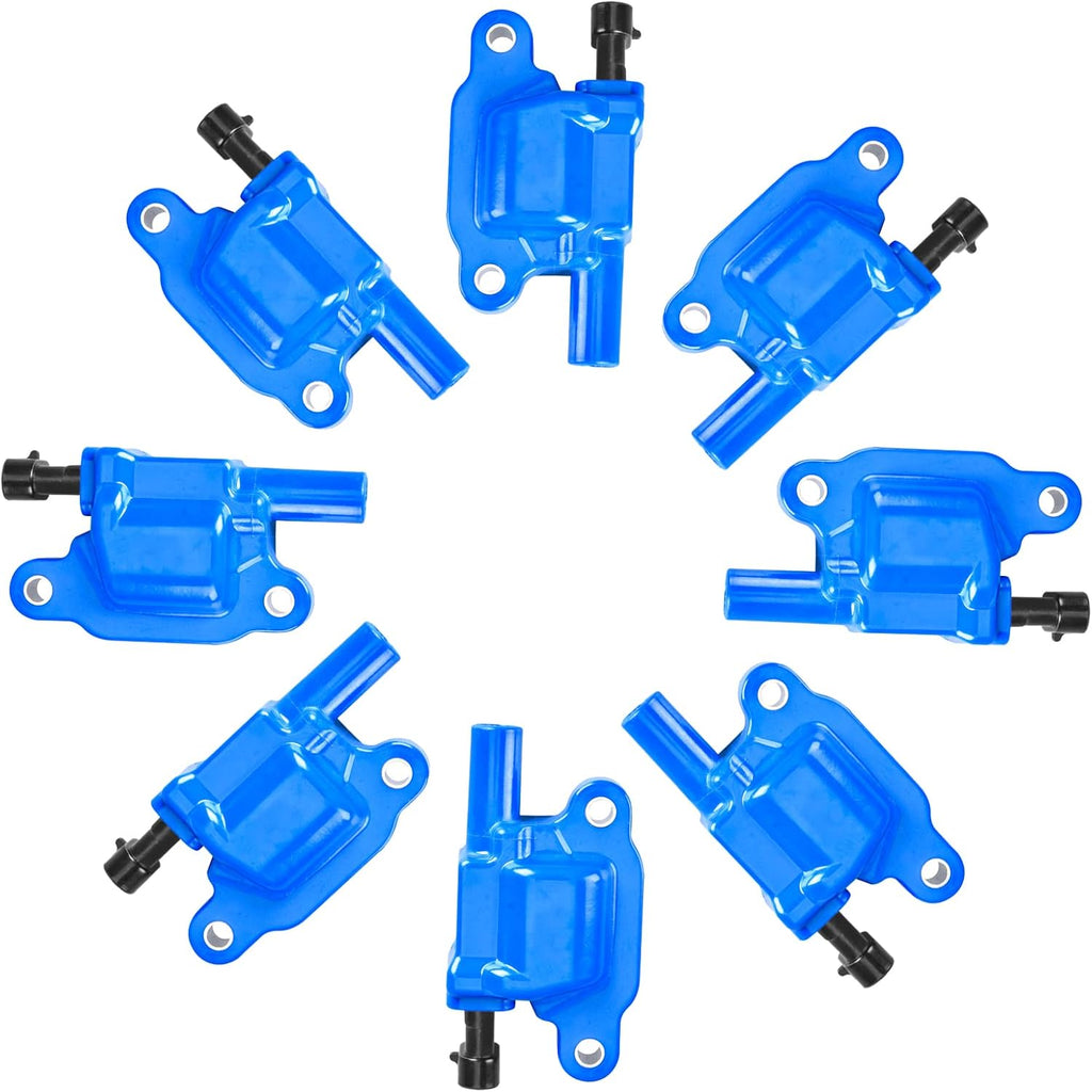 Pack of 8 Ignition Coil Replacement for Chevrolet Cadillac Buick GMC Hummer Saab Pontiac V8 P5221