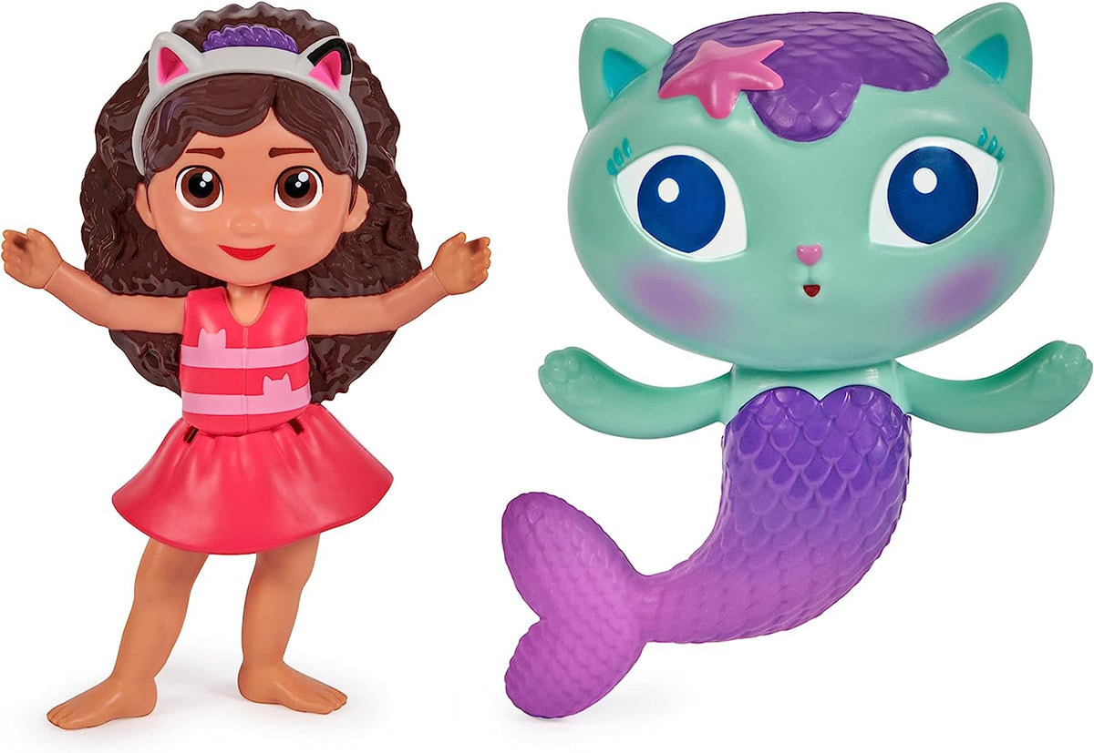 Gabby & Mercat 2-Pack Swimming Pool Toys for Kids Aged 3 & Up C550431