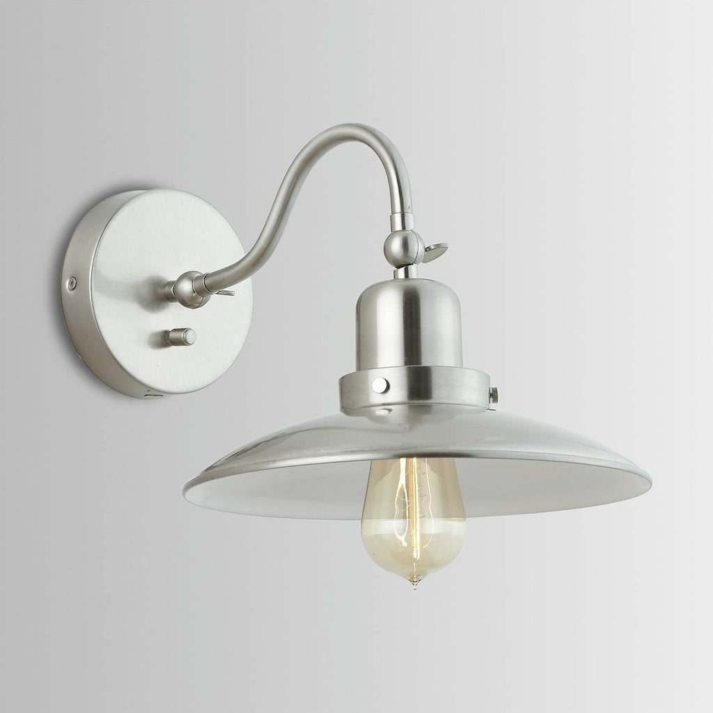 Brushed Nickel 1 Light Sconce Q769
