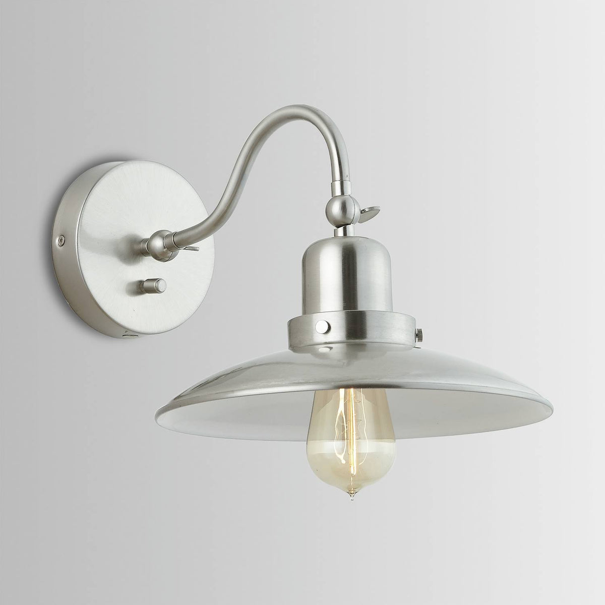 Brushed Nickel 1 Light Sconce Q769