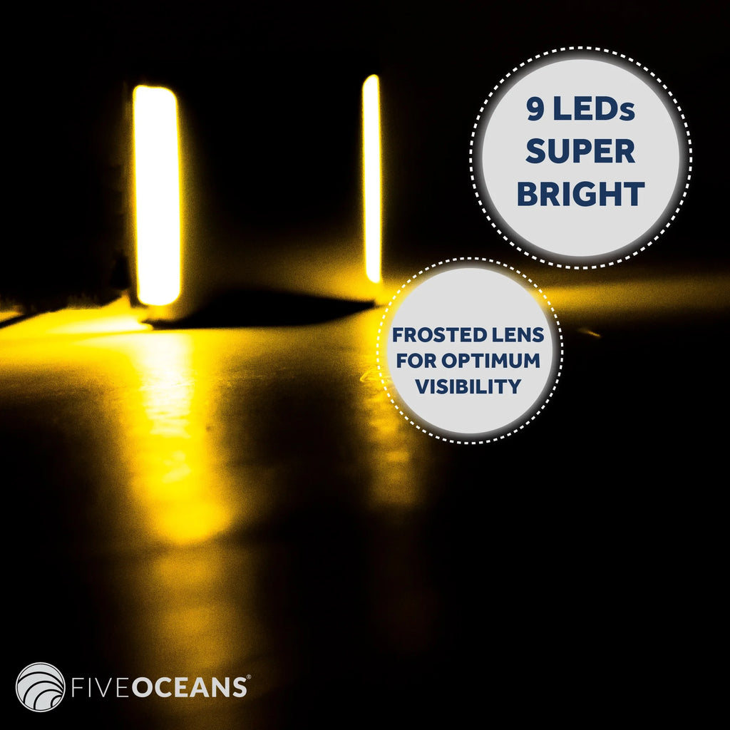 4 Pack Warm White LED Boat Courtesy Lights L4327