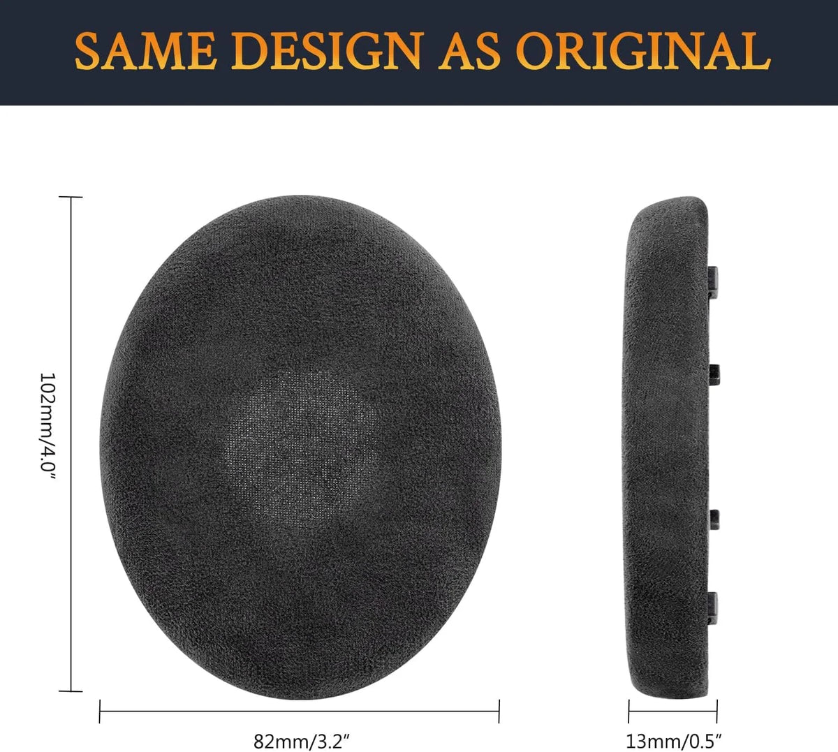 Velour Earpads Replacement for Headphones G445303
