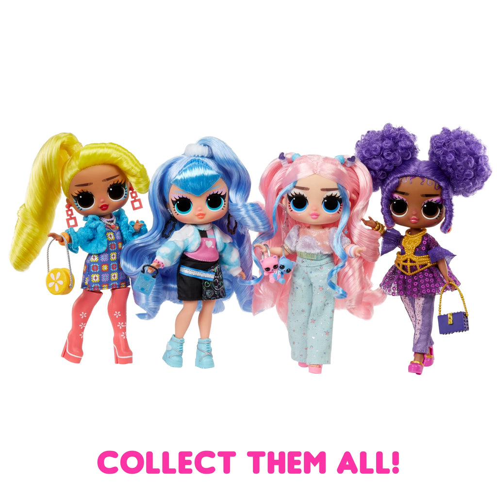 Fashion Doll Cassie Cool with 10+ Surprises Y22269