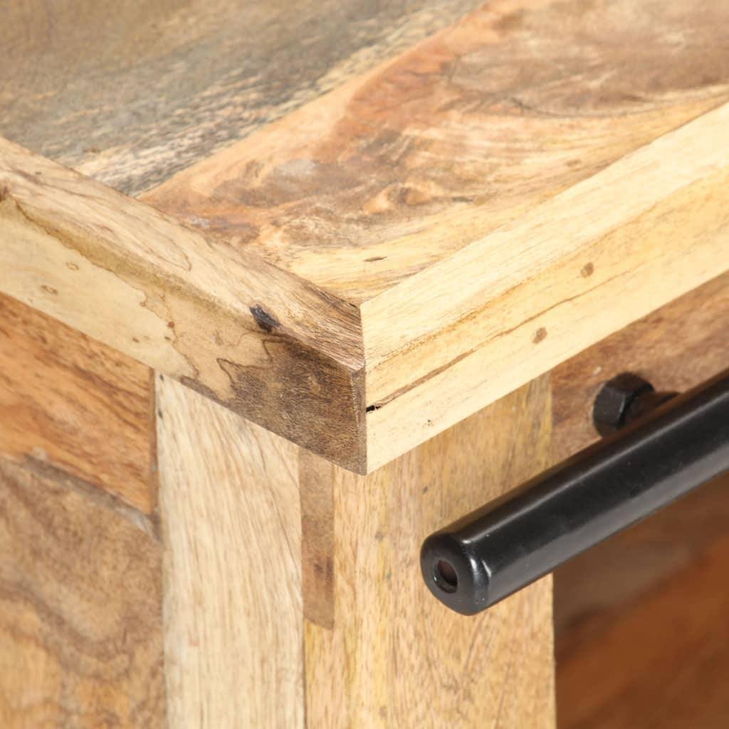 Solid Mango Wood TV Cabinet Y887573