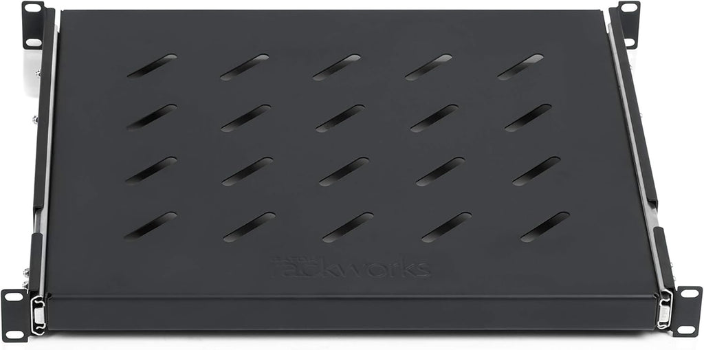 Rack Mountable Accessory Shelf 1U Size 10" Deep Pack of 2 Q38824