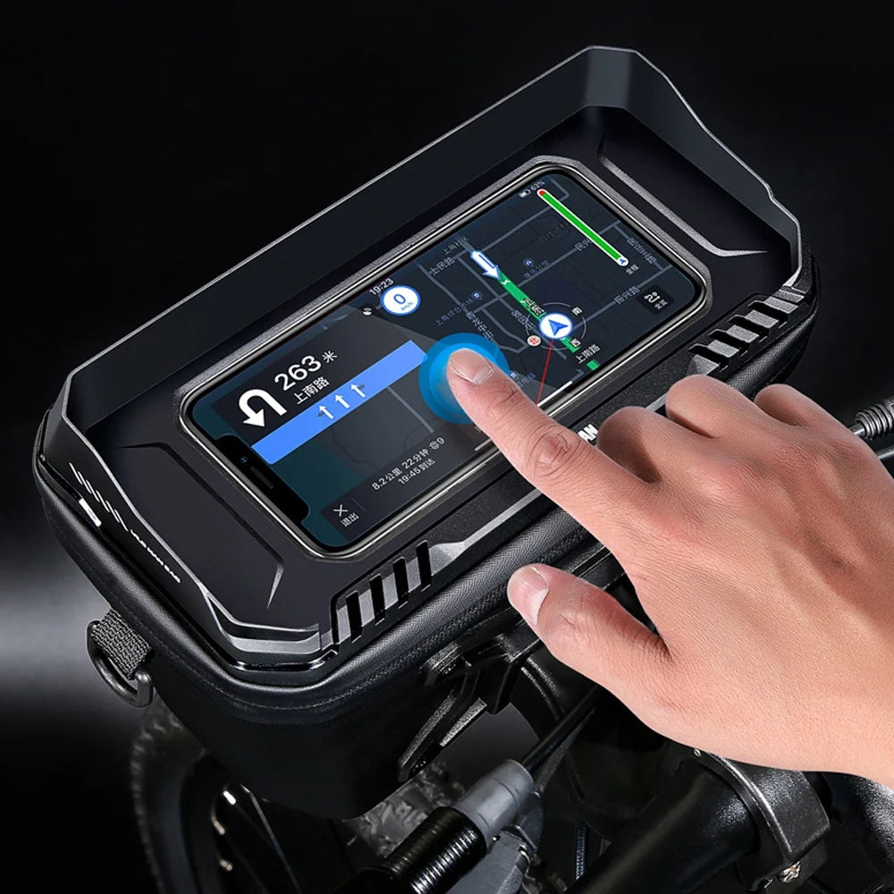 3L Waterproof Bike Handlebar Bag with Touchscreen H821645