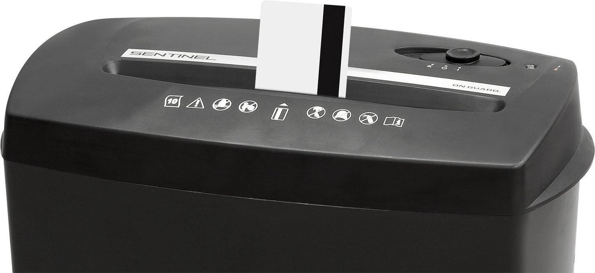 10-Sheet Cross-Cut Paper Shredder T896