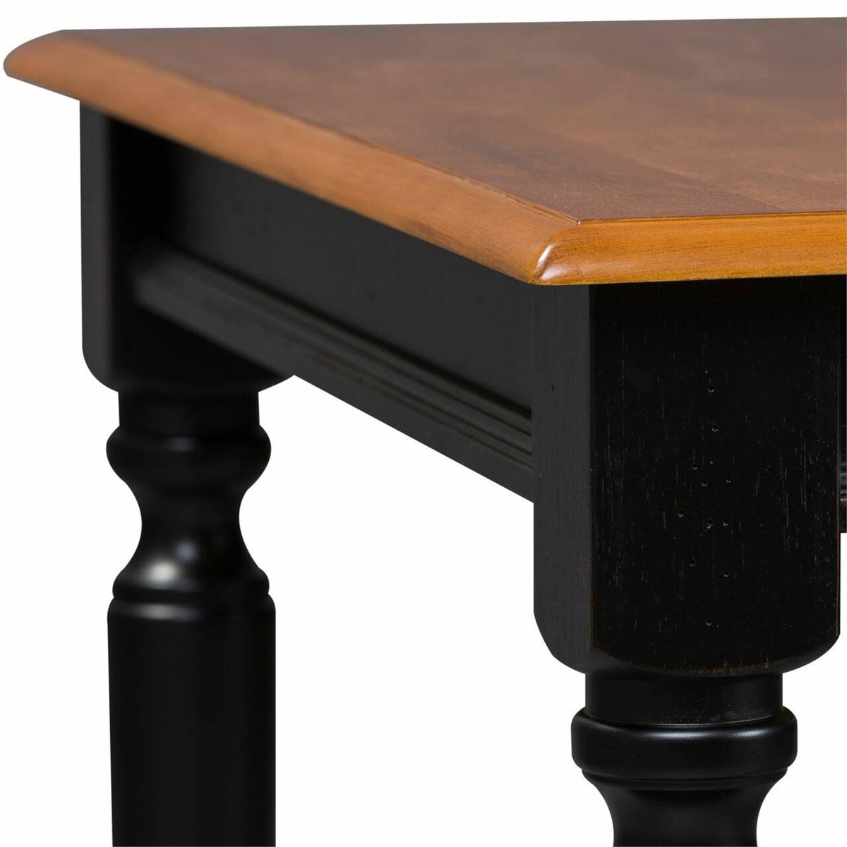 Anchor Black Rectangular Leg Table J347