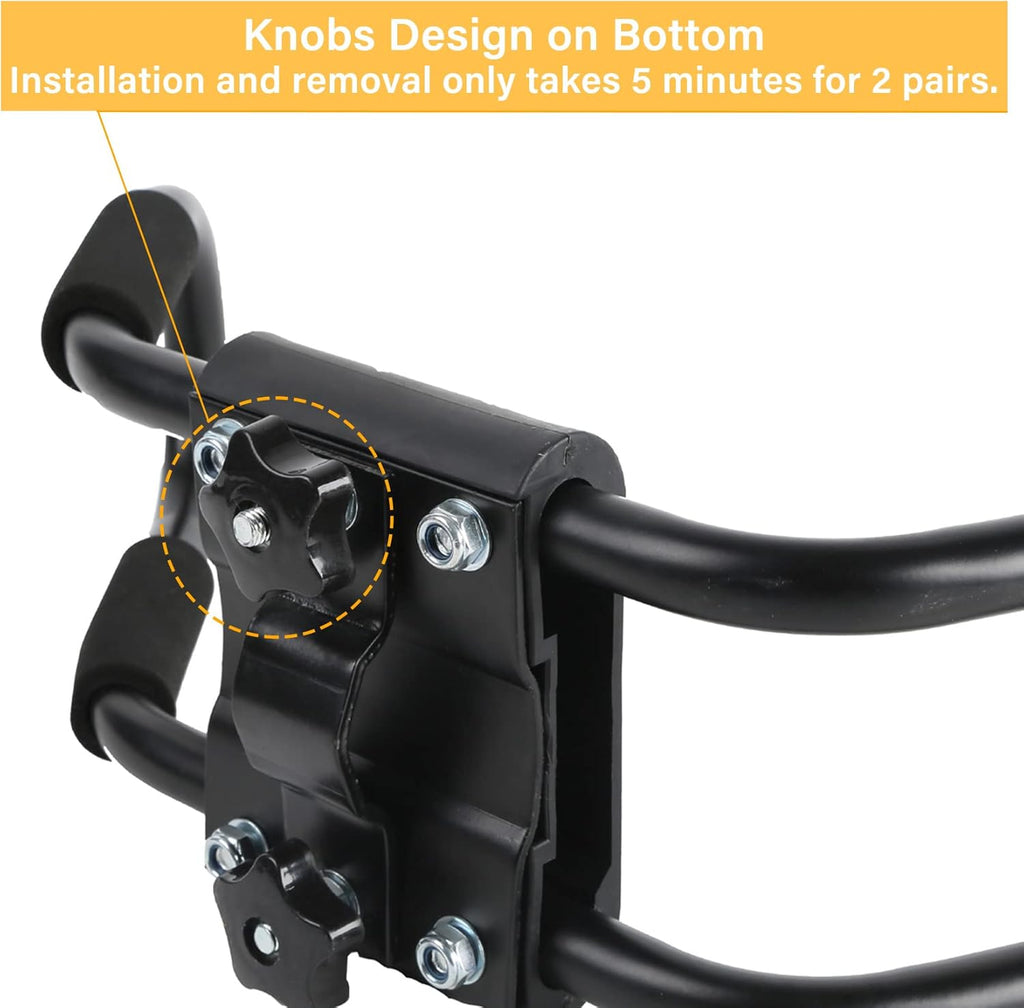 Kayak Roof Rack J-Bar Carrier Holder, Set of 4 Pack of 2 J517