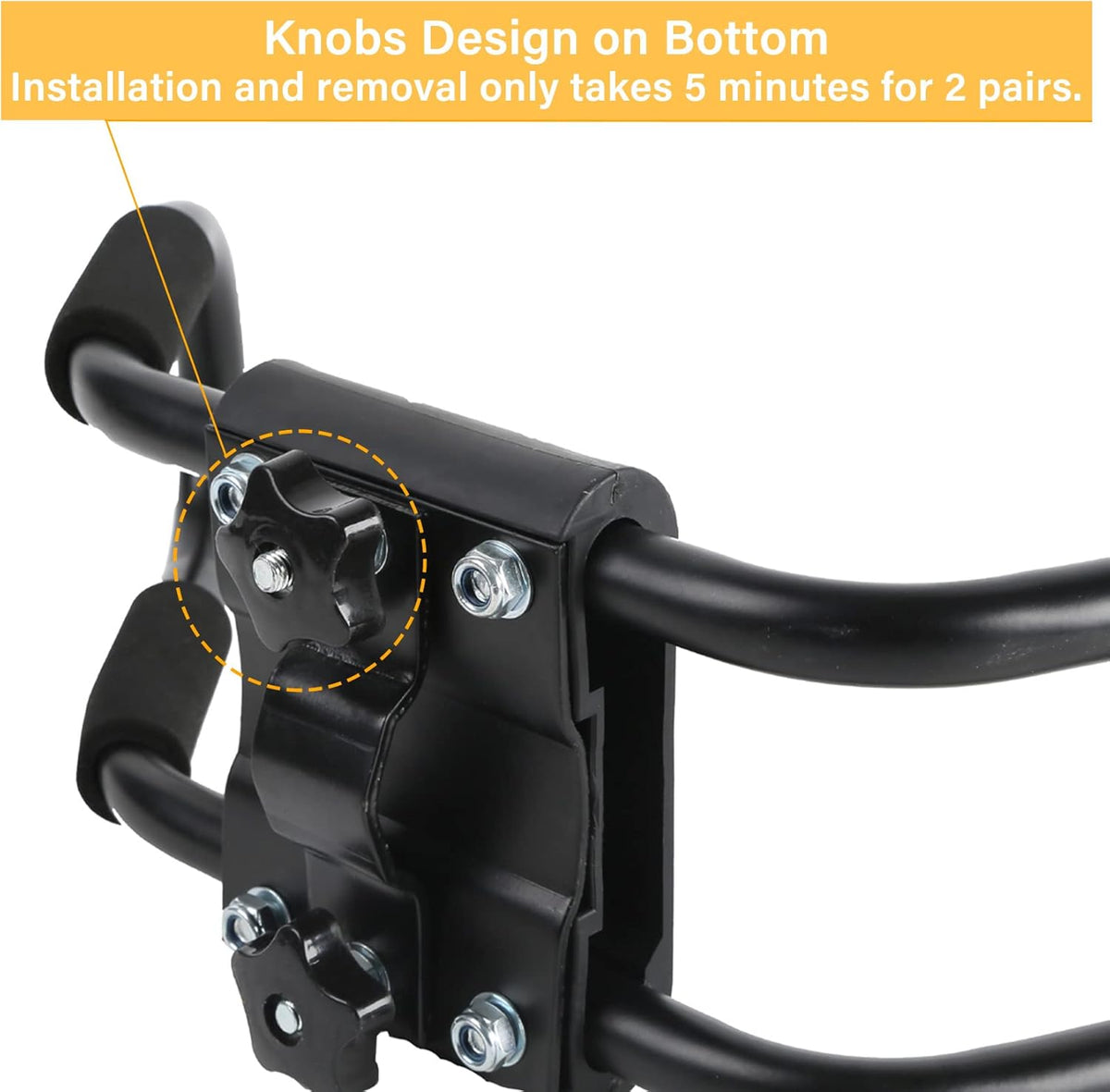 Kayak Roof Rack J-Bar Carrier Holder, Set of 4 Pack of 2 J517