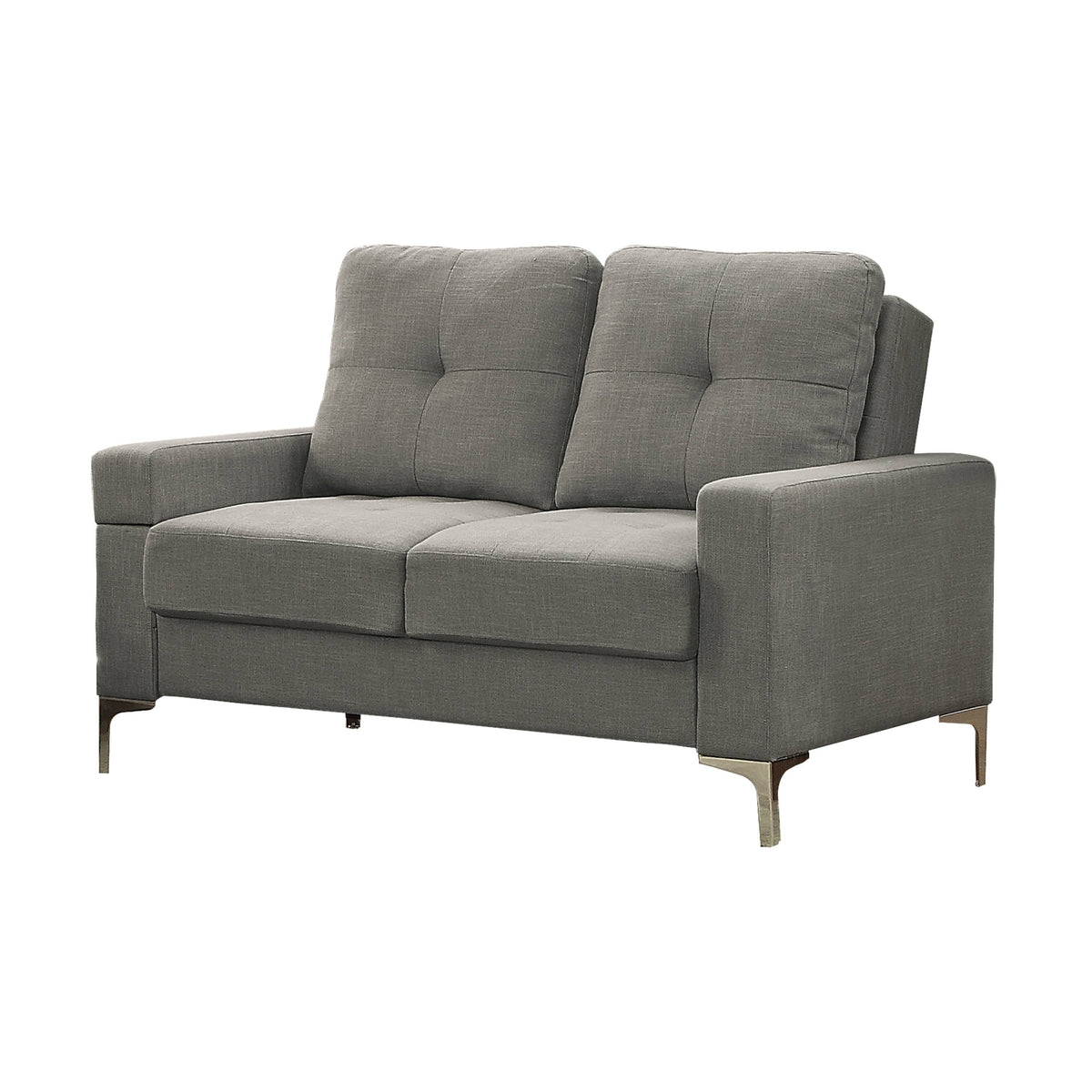Adjustable Linen Loveseat R8057