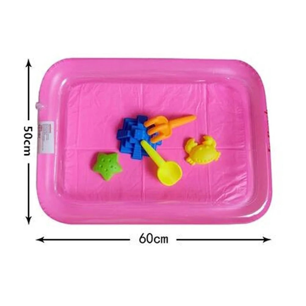 Pink Inflatable Sand Toy Tray X59303