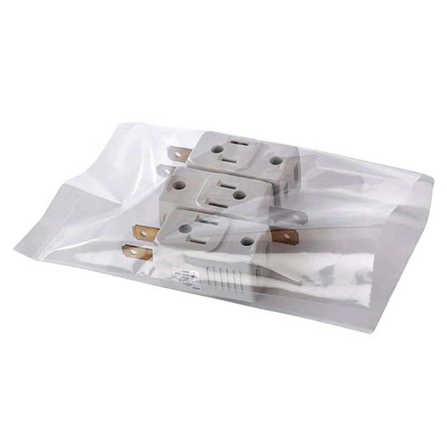 Clear 2 mil Poly Bags, 8 x 40, 1000/Case W6560