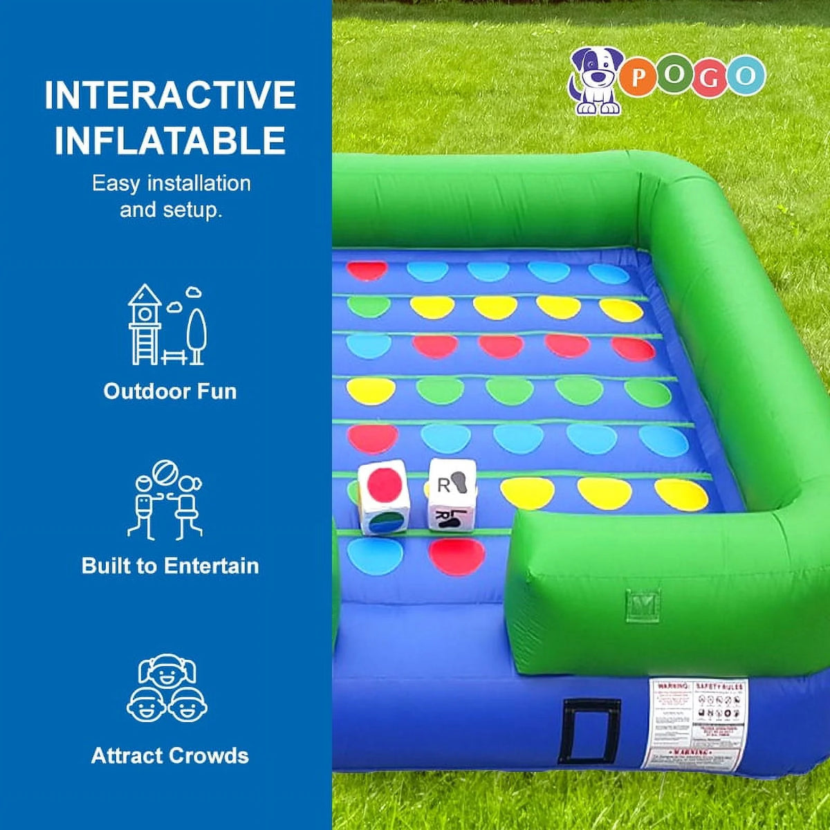 Giant Inflatable Twister Game N682705