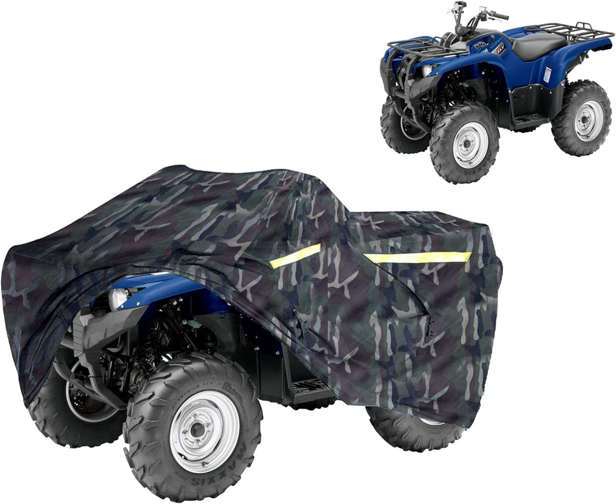 Heavy-Duty Triple-Waterproof 4 Wheeler Cover with Zipper and Vents M3409