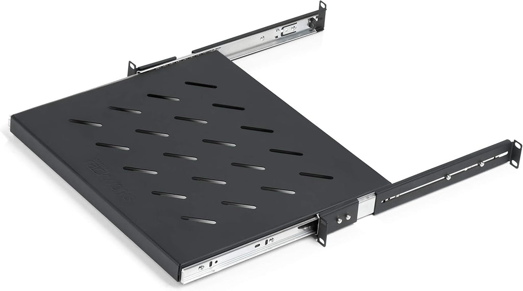 Rack Mountable Accessory Shelf 1U Size 10" Deep Pack of 2 Q38824